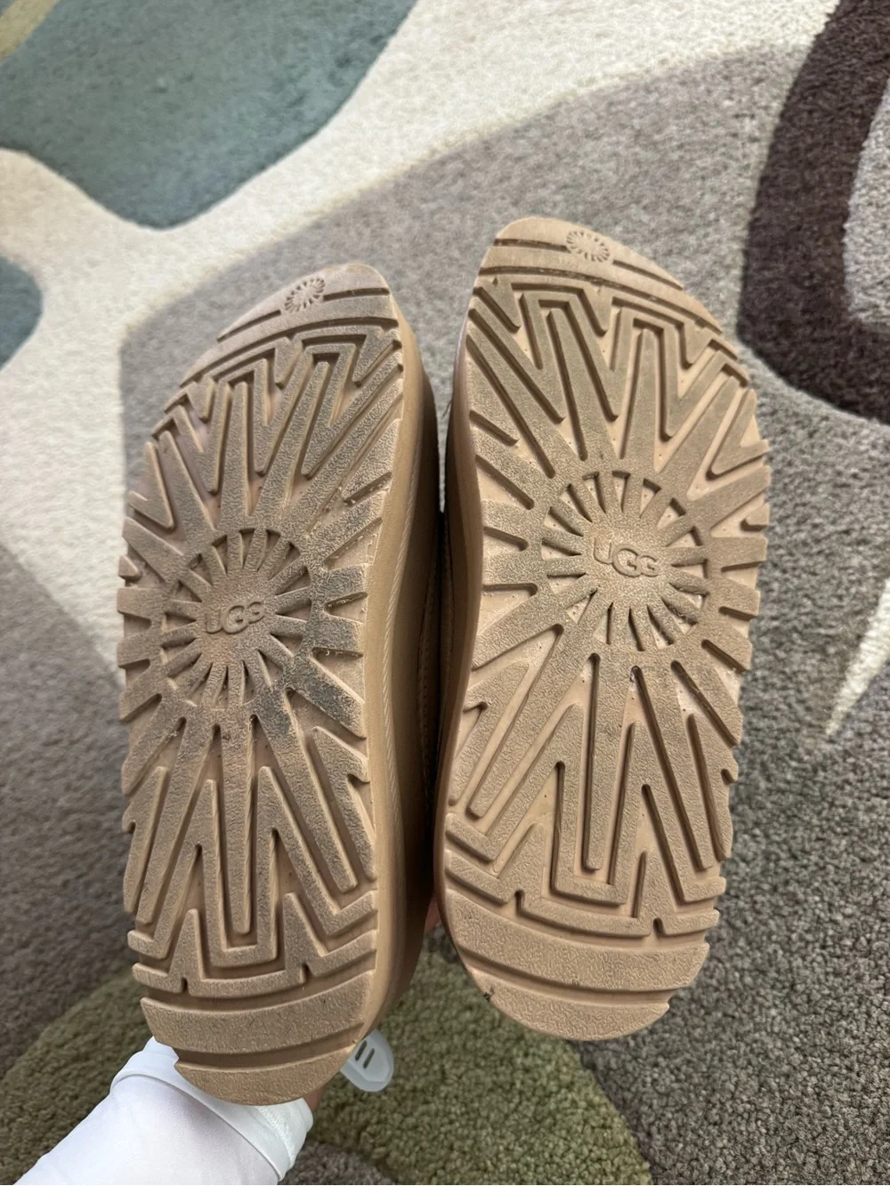 Women's UGG GoldenGlow Slide Platform Sandals- Size 10